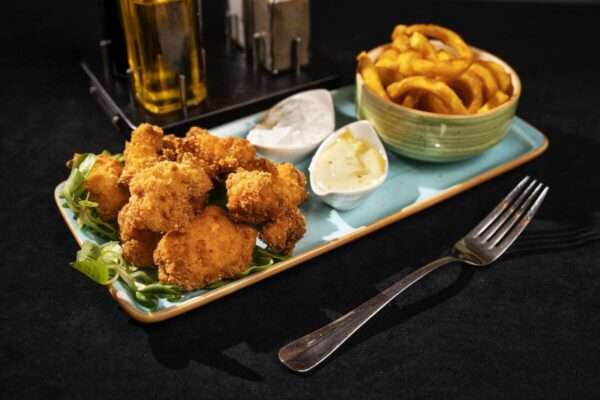 Piept de pui tartufo si piure cu parmesan 400g