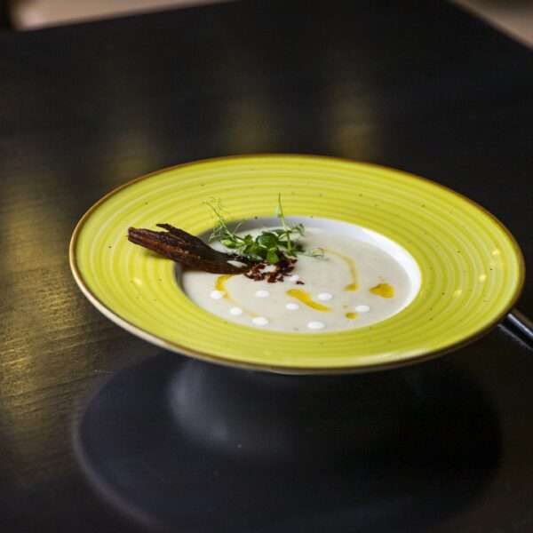 Supa crema de cartofi cu bacon crocant 400g