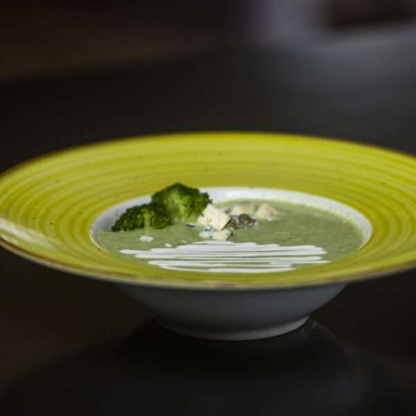 Supa crema de broccoli cu blue cheese 400g