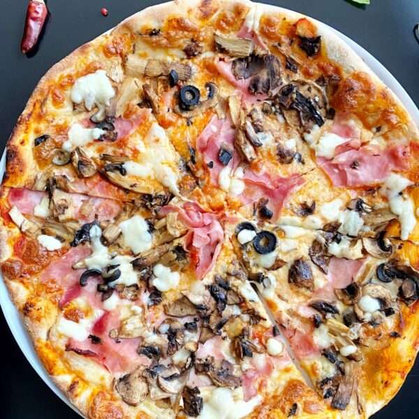 Pizza Prosciutto e Funghi 550g